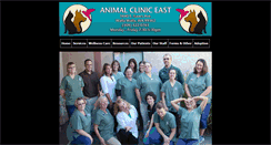 Desktop Screenshot of animalcliniceast.com